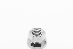 Titanium Jet Nut 1/4-28 with Small Flange