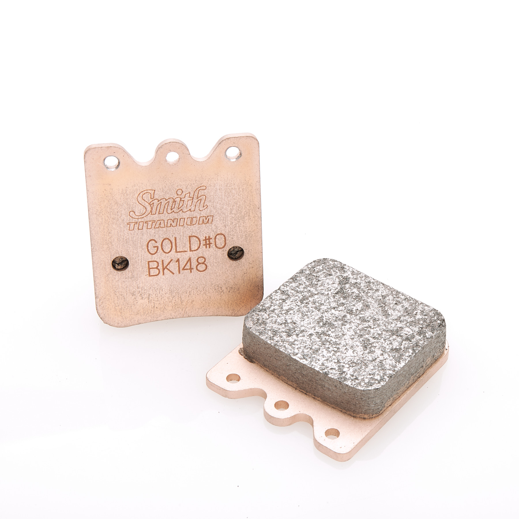 Set of Left Front Brake Pads Gold 0 Smith Titanium