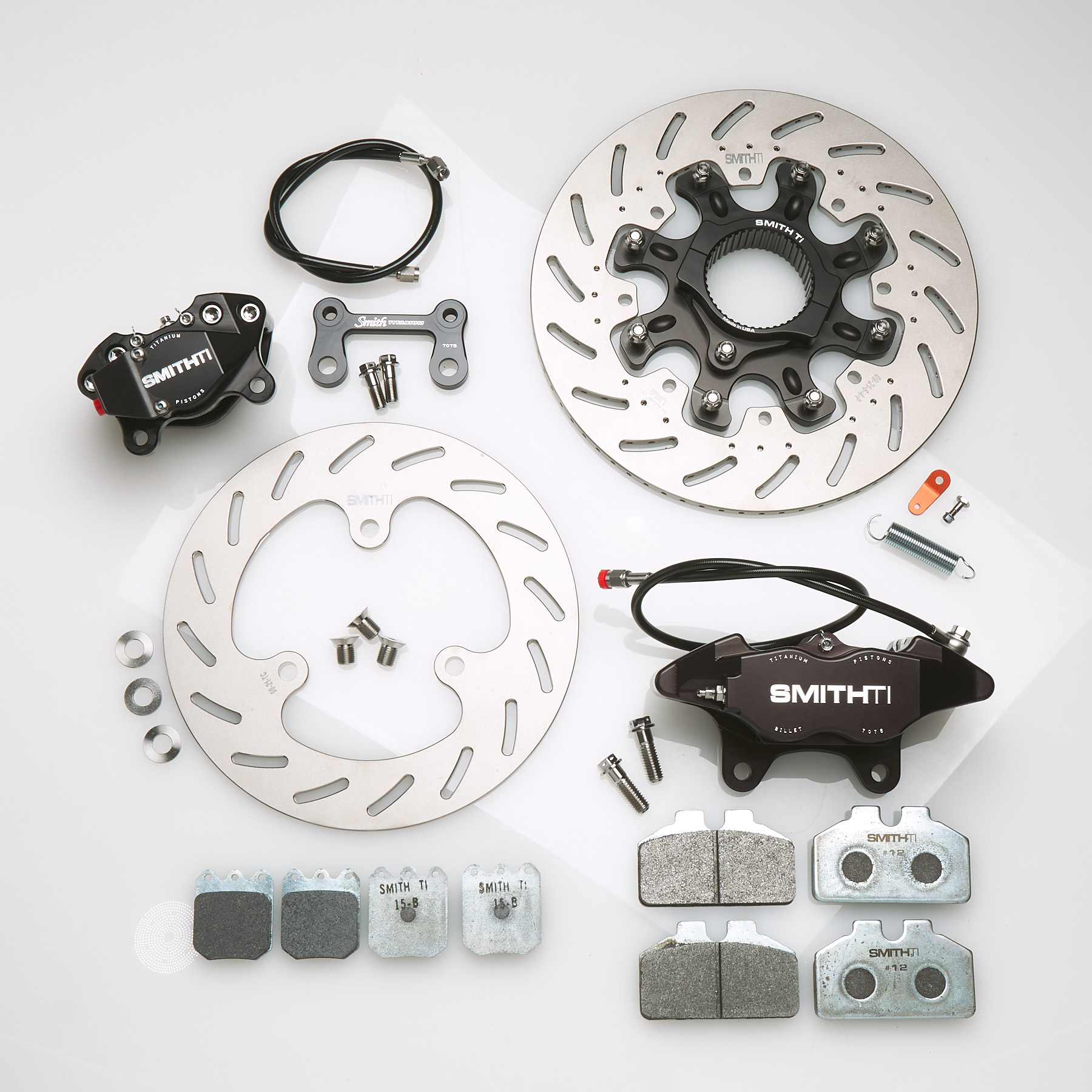 Sprint Car Complete Titanium Brake System with SmithTi Direct Mount