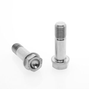 Reduced Hex Head 3/8 - 24 x 1-1/4 with 1/2" thread grade 5 titanium head size uses 1/2" wrench