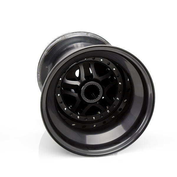 10" Micro Sprint Splined Rear Wheel 12" Wide x 5" Offset Beadlock - Image 79