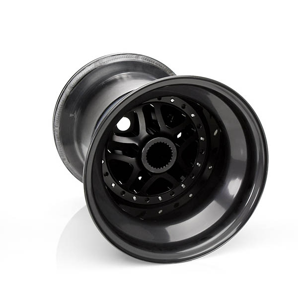 10" Micro Sprint Splined Rear Wheel 12" Wide x 5" Offset Beadlock - Image 82