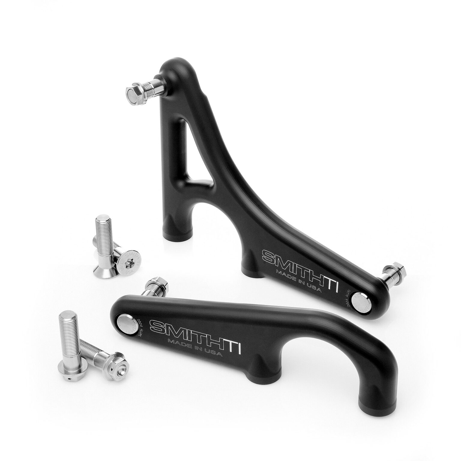 Sprint Car Steering Arm and Spindles Smith Titanium