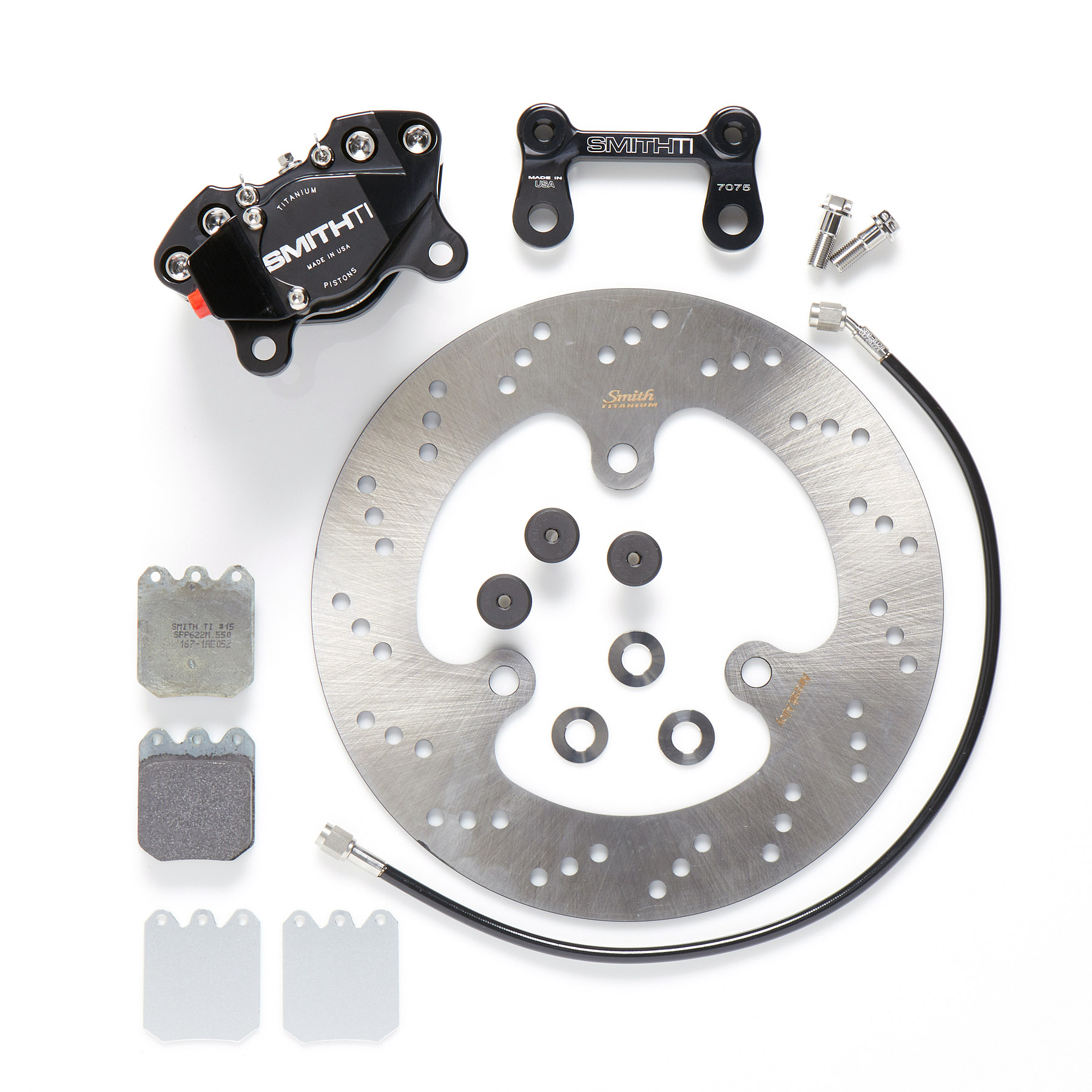 Sprint Left Front Brake System with Smith Ti Caliper - Image 2