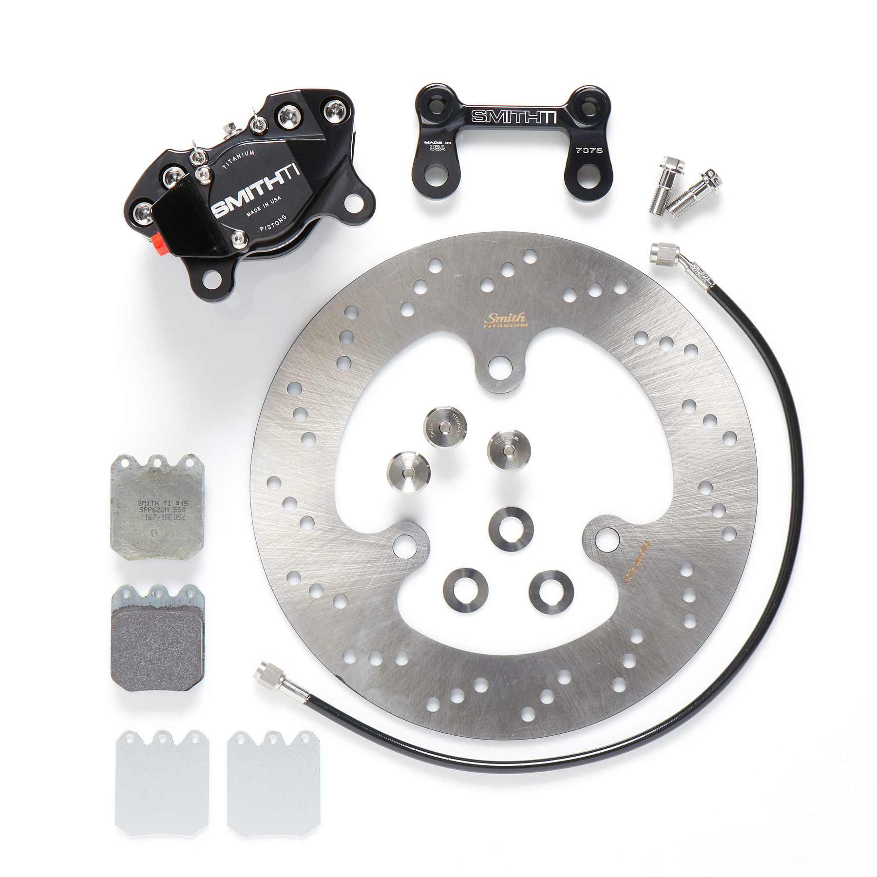 Sprint Left Front Brake System with Smith Ti Caliper - Image 3