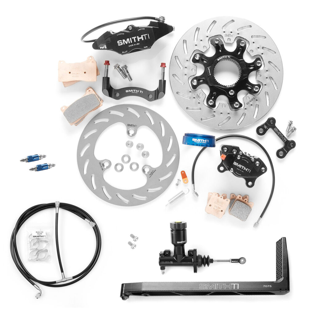 Smith Ti Sprint Car Complete Deluxe Kit : Smith Titanium