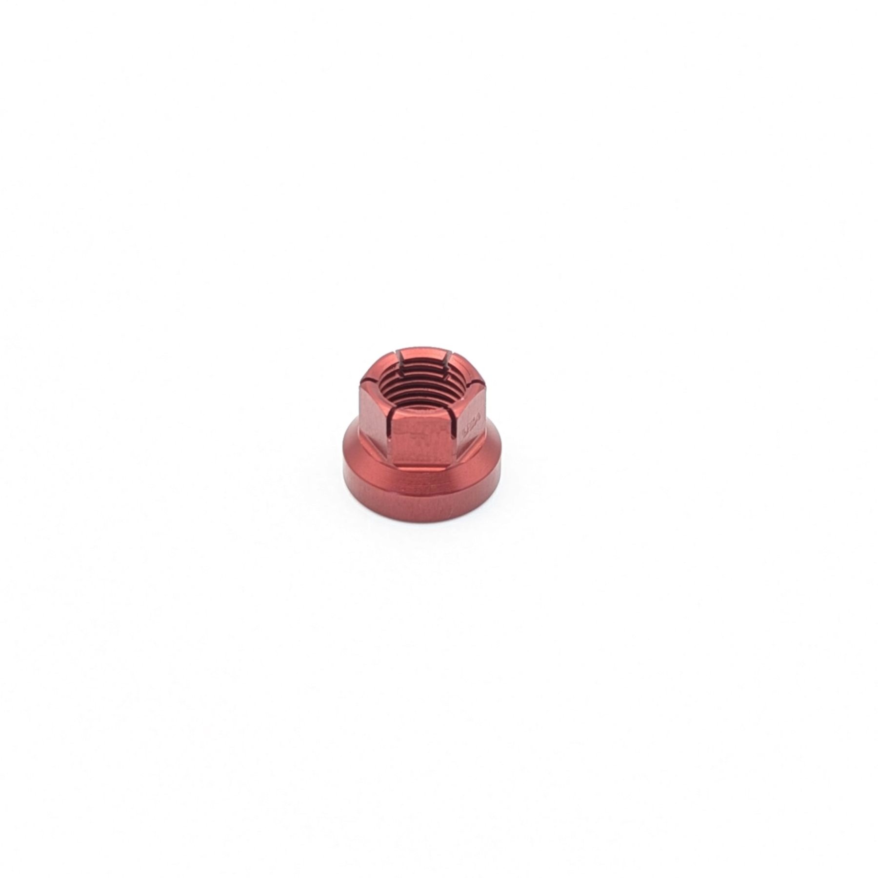 みつレッドAM82cm Aluminum Jet Nut 3/8-24 (RED) : Smith Titanium